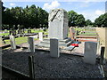 TL1791 : War Memorial, Yaxley Cemetery by Jonathan Thacker