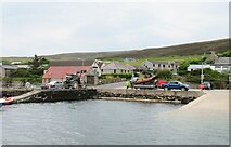 HY4327 : Rousay harbour by Gordon Hatton