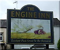 SD3676 : Sign for the Engine Inn, Cark by JThomas