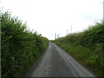 SD2072 : Minor road heading north from Hawcoat by JThomas
