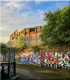 TA0727 : Lord Line, and graffiti, Hull by Paul Harrop