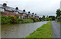 Houses along the Shropshire Union Canal