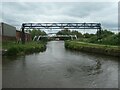 Pipe bridge, Leeds & Liverpool canal, Wigan