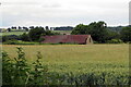 Dilapidated barn