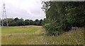 View from embankment of dismantled railway towards Hadrian