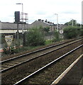 Railway speed limit signs, Llandaff North, Cardiff