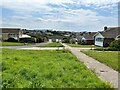 Hawth Park Road, Bishopstone, looking towards the Seaford railway line