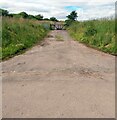 Road to Stanrigg Memorial