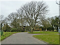 TQ8411 : Way out, car park, Hastings Country Park by Robin Webster