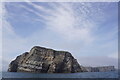 HU5135 : Bard Head, Bressay, from the sea by Mike Pennington
