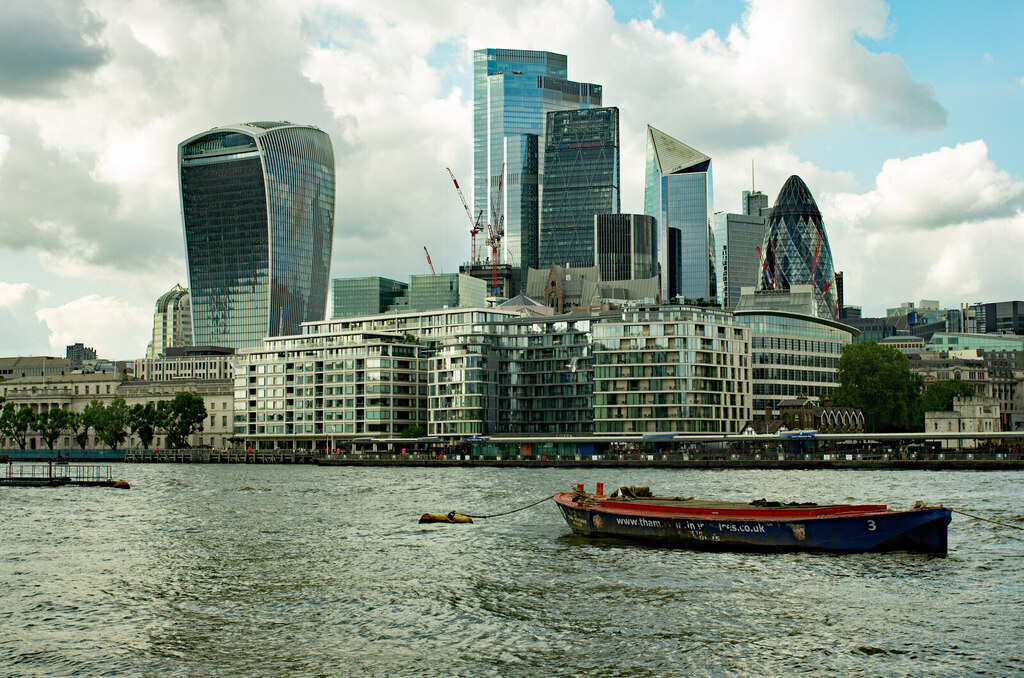 City of London : tall buildings © Jim Osley :: Geograph Britain and Ireland