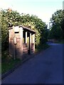 SP2985 : Bus stop and shelter, Tamworth Road, Corley by A J Paxton