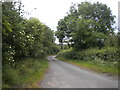 South west end of Blackberry Lane, east of Cossington