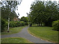 Footpath off Haddon Way, Hazel Road estate