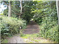 Footpath off Hurstwood Road, Loughborough (1)