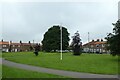 Flagpole in Hutton Cranswick