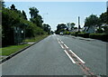 Wrexham Road leaving Penyffordd