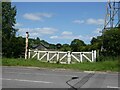 Level crossing gates