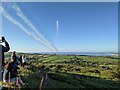 The Red Arrows visit the G7 Conference at St Ives