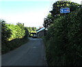 Cycle Route 42 direction sign, Bettws Newydd, Monmouthshire