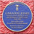 Blue plaque to Caradoc Jones