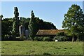 Farm buildings at Bocking Hall Farm