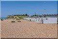 TQ7607 : Beach huts by Ian Capper