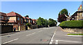 Thorncliffe Road at its junction with Carlton Avenue, Batley