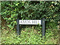 Amos Hill sign