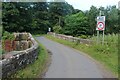 Old railway bridge at Roddinghill