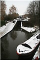 SJ8746 : The Trent and Mersey Canal at Etruria  by Chris Allen