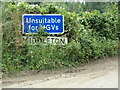 TL8740 : Middleton Village Name sign on Rectory Road by Geographer