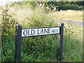 Sign for Old Lane