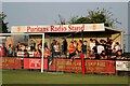 The Puritans Radio Stand at the Banbury Plant Hire Community Stadium