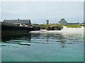 NL9839 : Tiree - Hynish - Dry dock and pier by Rob Farrow