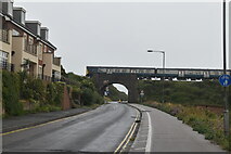 TV4699 : Railway bridge, Marine Parade by N Chadwick
