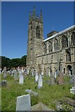 TA1767 : Churchyard of Bridlington Priory Church by DS Pugh