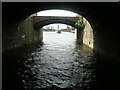 SJ3392 : Entrance to Stanley Dock from the Stanley Locks branch by Christine Johnstone
