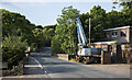 Station Road (A686) heading north out of Alston