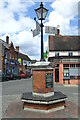 Direction Sign ? Signpost in Bagshot town centre