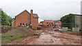 New build housing at Castle End Farm