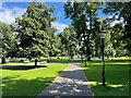 Path through Houndwell Park