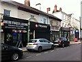 Shops of Far Gosford Street, Coventry, on the north side and eastern end