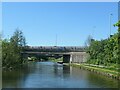 Three road bridges across the Bridgewater canal, Runcorn