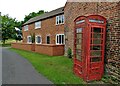 The old telephone box in Spalford