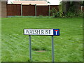 Walsh Rise sign