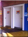 Which one should I use? Non-binary toilets at Fargo Village, Coventry