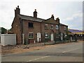 SJ4283 : Speke: Grade II Listed Cottages - Nos 30, 32 & 34 Hale Road by Nigel Cox