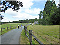 Farm road by The White House