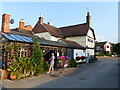 The Hearty Goodfellow public house and entrance to car park, Southwell